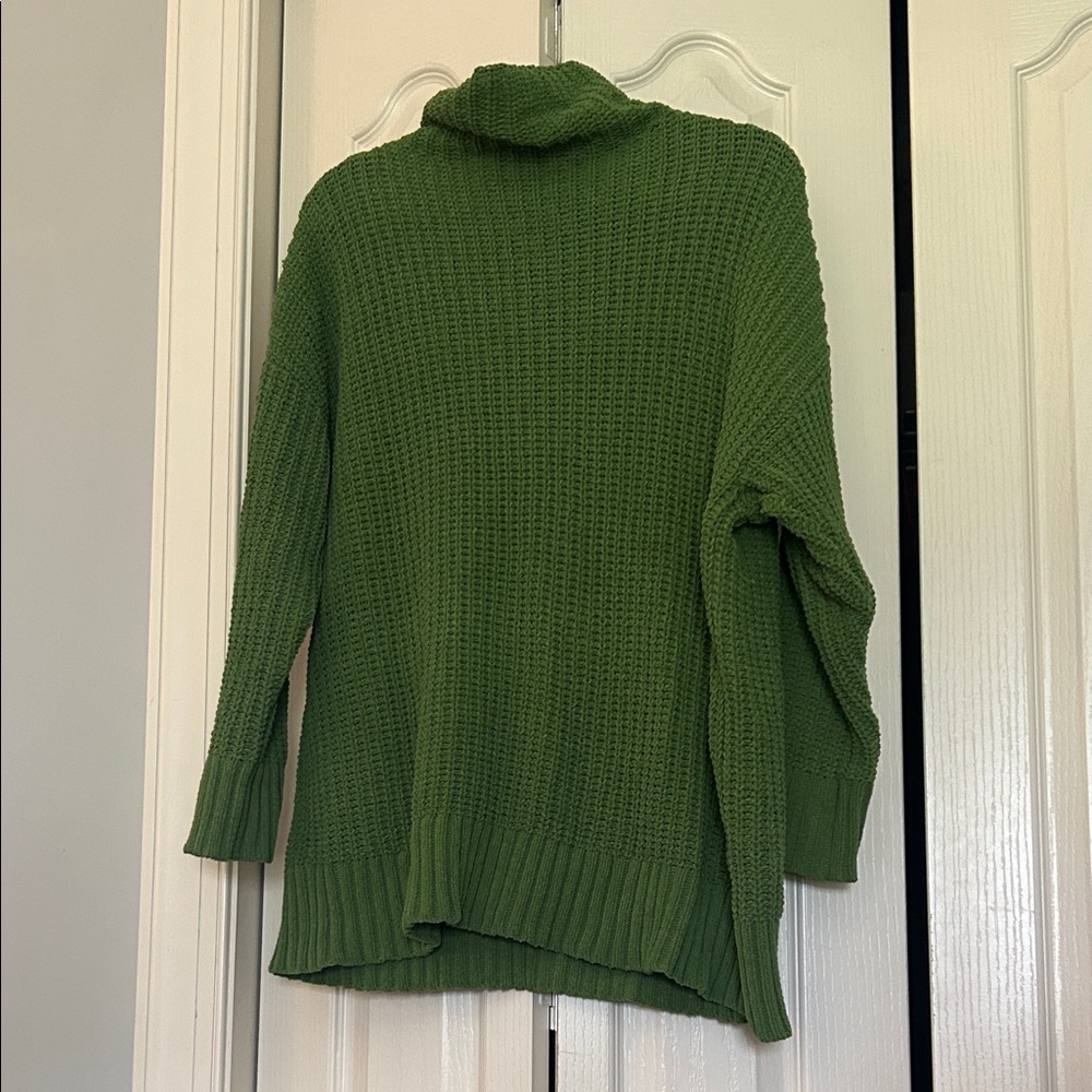 Aerie Olive Green Turtleneck Sweater